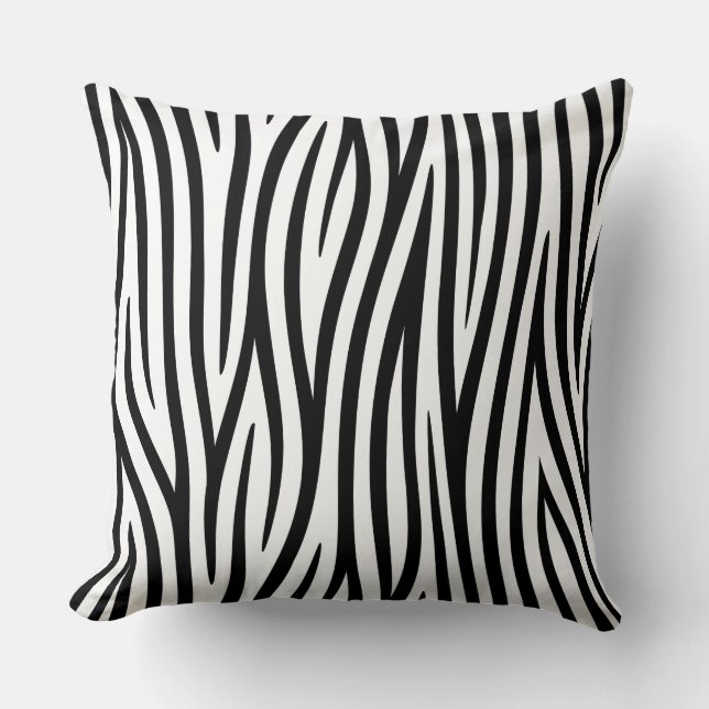Animal Print Throw Pillow (Front)