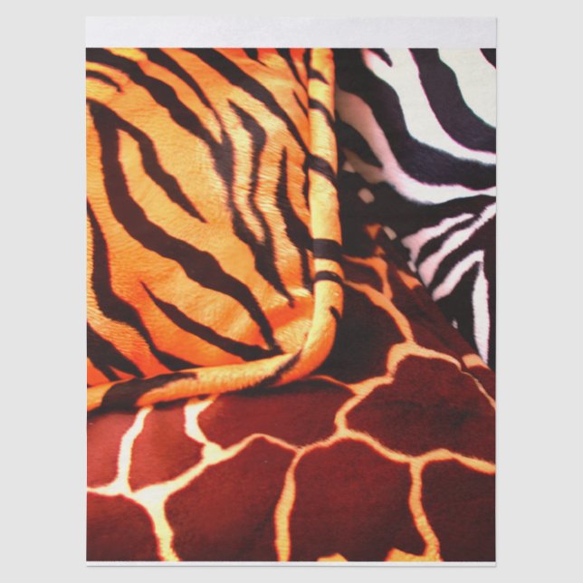Animal print tissue paper (Front)