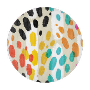 Animal Print Vintage Seamless Pattern Cutting Board