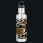 Animal Print - Water Bottle<br><div class="desc">Animal Print - Water Bottle
Design 01
A perfect gift!</div>