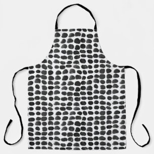 Animal print with dots seamless pattern apron