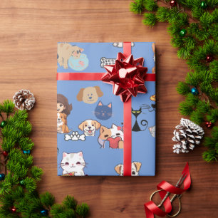 animal print wrapping paper