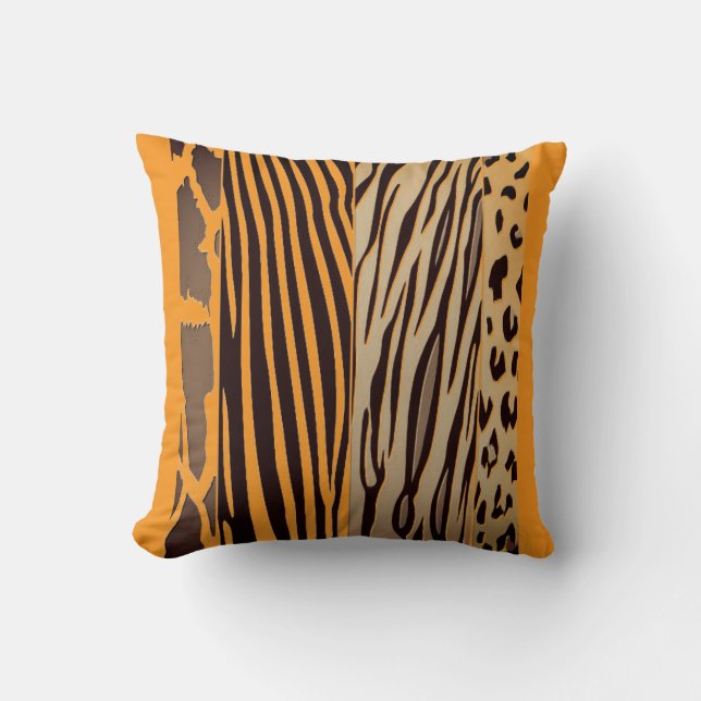  Animal Printed Pillow (Front)