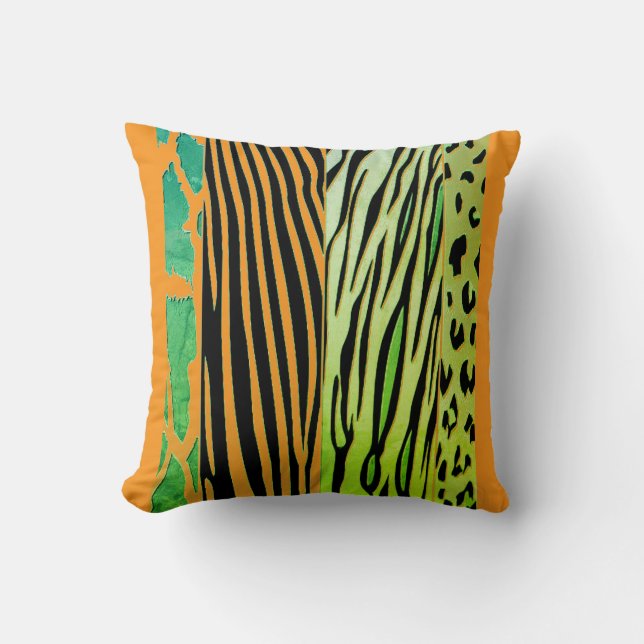  Animal Printed Pillow (Front)