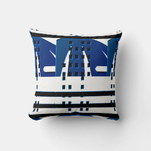 Animal Printed Zebra Stripe Pillow