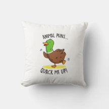 Animal Puns Quack Me Up Funny Duck Pun 
