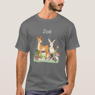 Animal rabbit hedgehog Zo funny T-Shirt