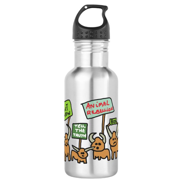 Animal Rebellion 532 Ml Water Bottle (Front)