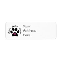 Animal Rescue Address Labels