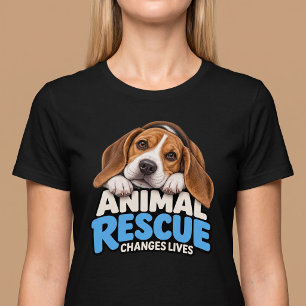 Animal Rescue Changes Lives T-Shirt