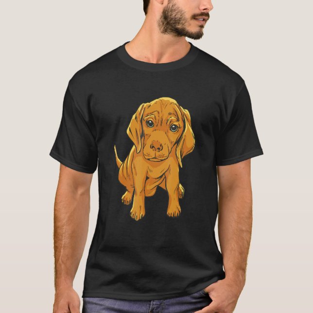 Animal Rescue  Dog Sad Eye For Dog  1 T-Shirt (Front)