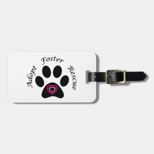 Animal Rescue Luggage Tag