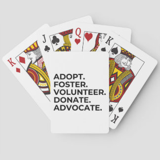Animal Rescue Playing Cards