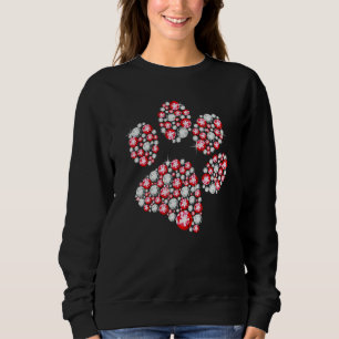 Animal Rescue Shirt Dog Paw Print Heart For Valent