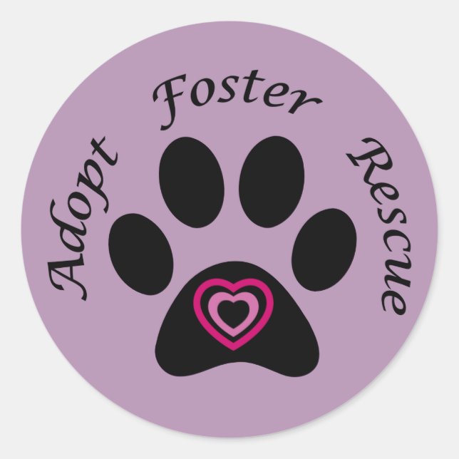Animal Rescue Sticker (Front)
