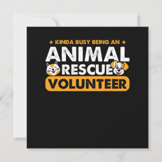Animal Rescue Volunteer Volunteering Volunteers Ch Invitation