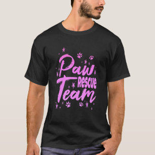 Animal Rescue Volunter Shelter Staff Animal Welfar T-Shirt