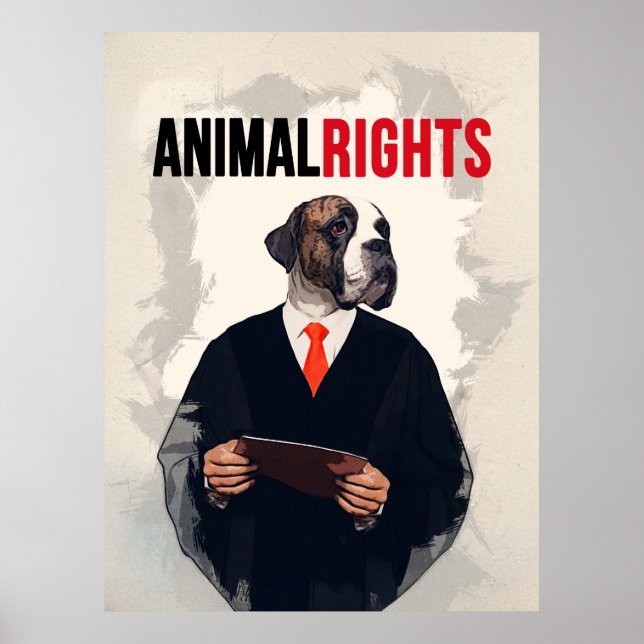 Animal Rights Poster (Front)
