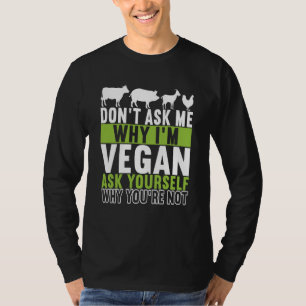 Animal Rights Vegan Vegetarian  6 T-Shirt