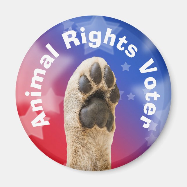 Animal Rights Voter Magnet (Front)