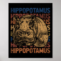 Animal Rights Zookeeper Africa Gift Idea Hippo 