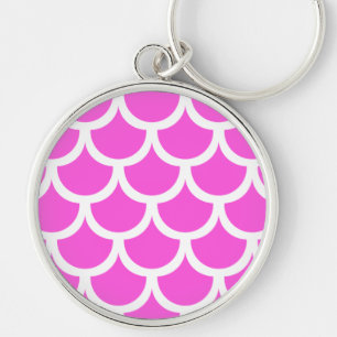 Animal round pattern key ring