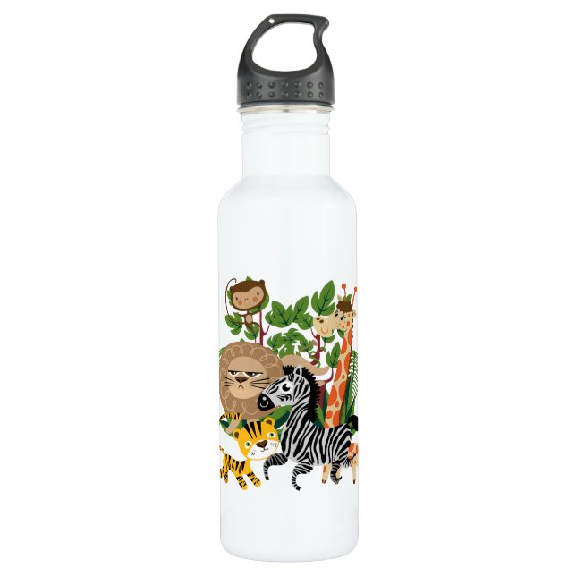 Animal Safari 710 Ml Water Bottle (Front)