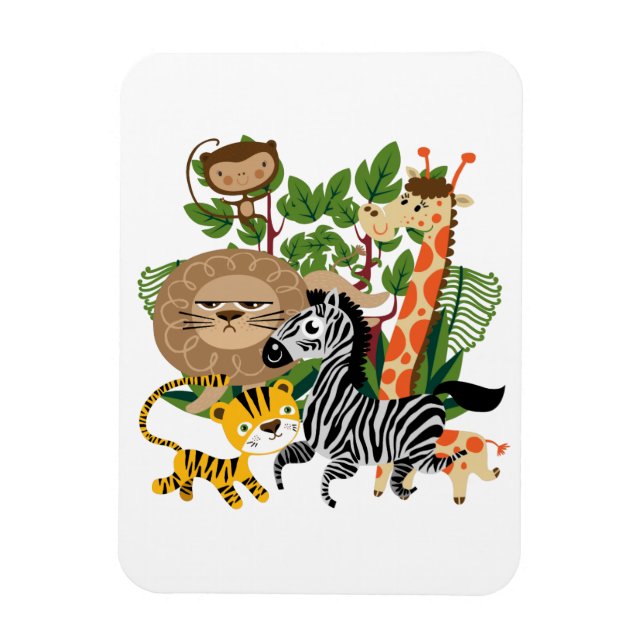Animal Safari Magnet (Vertical)