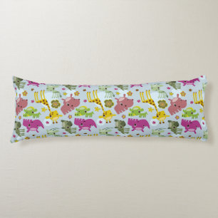 animal safari pattern body cushion
