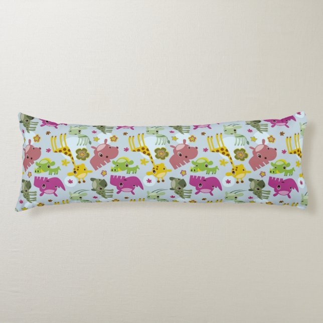 animal safari pattern body cushion (Front)