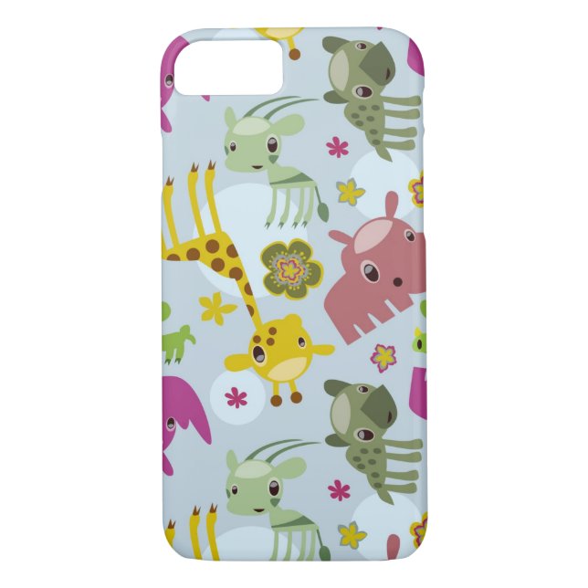 animal safari pattern Case-Mate iPhone case (Back)