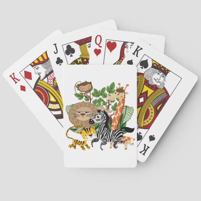 Animal Safari Playing Cards (Back)