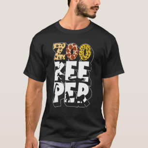 Animal  Safari Wildlife Zoologist Zoology Zookeepe T-Shirt