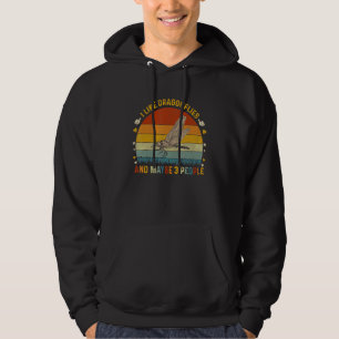 Animal Sarcastic I Like Dragonflies And Maybe 3 P Hoodie