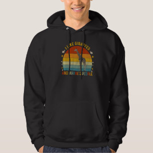 Animal Sarcastic I Like Giraffes And Maybe 3 Peop Hoodie