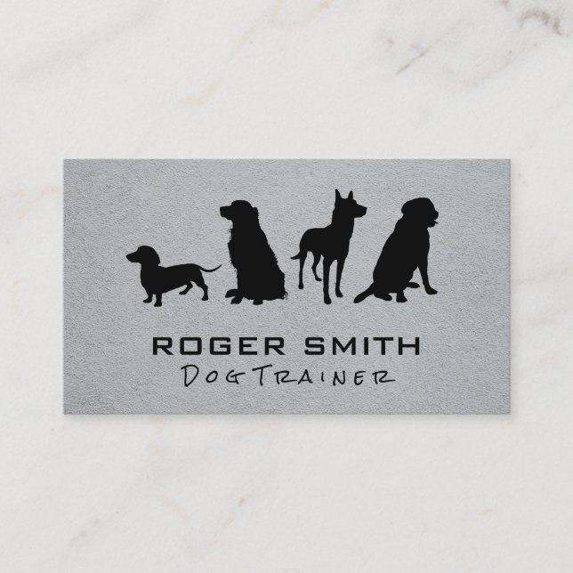 Animal Services | Dog Training Business Card (Front)