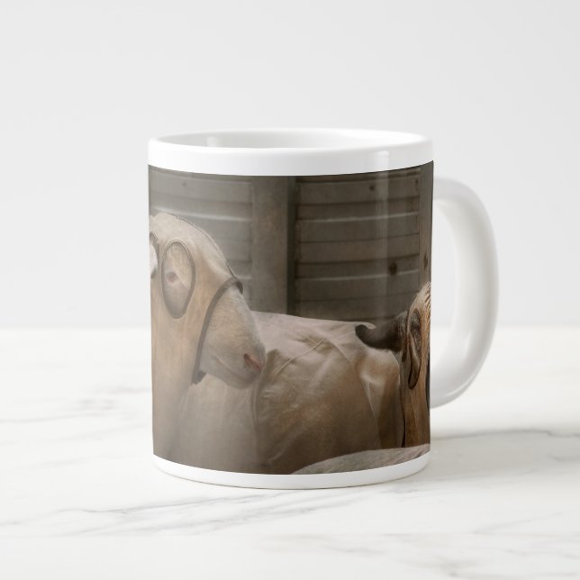 Animal - Sheep - The Order Large Coffee Mug (Front Right)