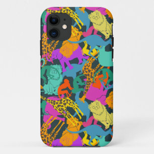 Animal Silhouettes Pattern Case-Mate iPhone Case