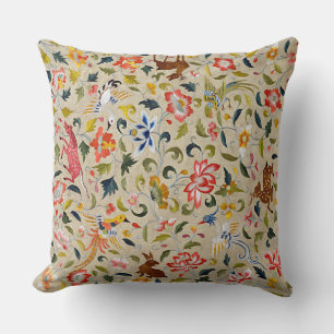 Animal Silk Embroidery Cushions
