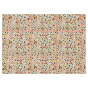 Animal Silk Embroidery Tableware Tablecloth