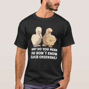 Animal Silkie Chicken Mum Chinese Silk Chicken T-Shirt