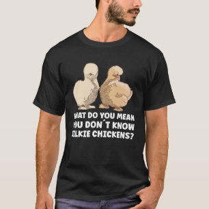 Animal Silkie Chicken Mum Chinese Silk Chicken T-Shirt