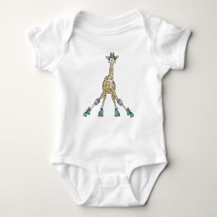 Animal Skate Baby Bodysuit