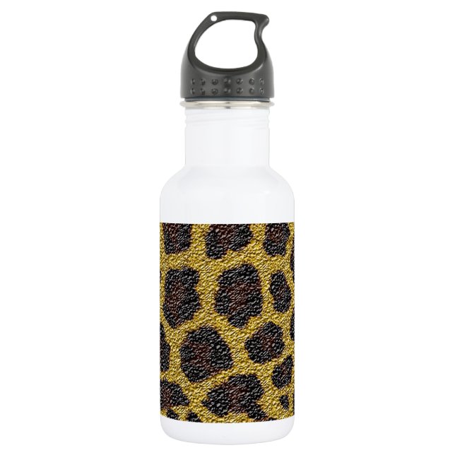 animal skin pattern and colours 532 ml water bottle (Front)