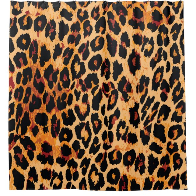 Animal skin pattern seamless. shower curtain (Front)