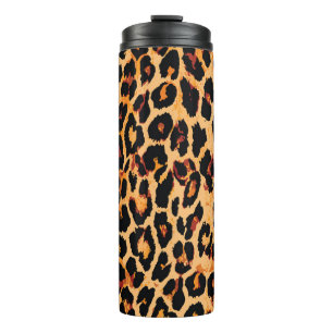 Animal skin pattern seamless. thermal tumbler