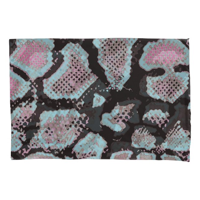 Animal skin pattern, vintage design. pillowcase (Front)