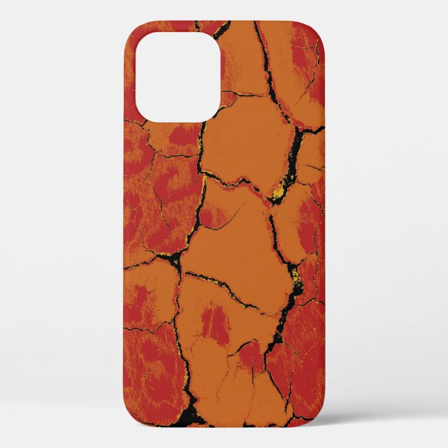 Animal skin with crack overlay Case-Mate iPhone case (Back)