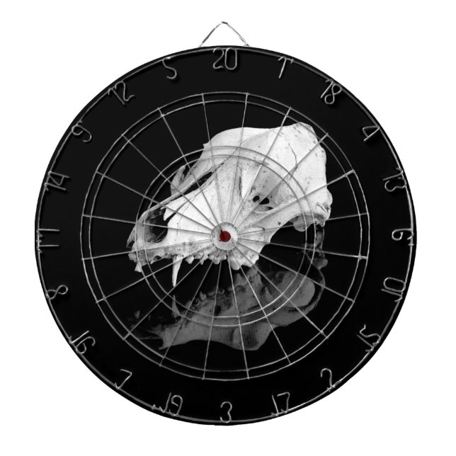 Animal skull dartboard (Front)