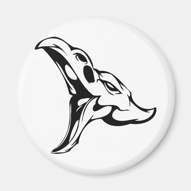 Animal Skull Magnet (Front)